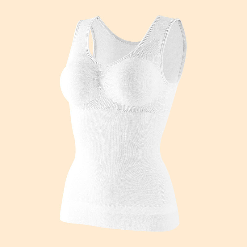 Commerce extérieur Seamless Double couche corps façonnage vest long Abdominal façonnage Waist Sports