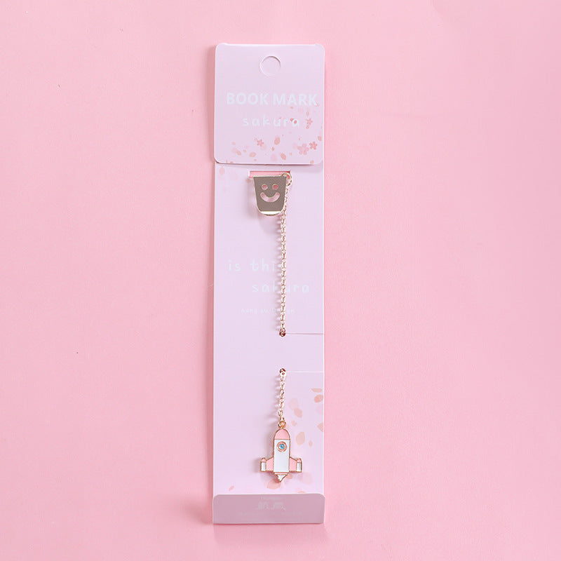 Signet pendentif en métal de dessin animé créatif