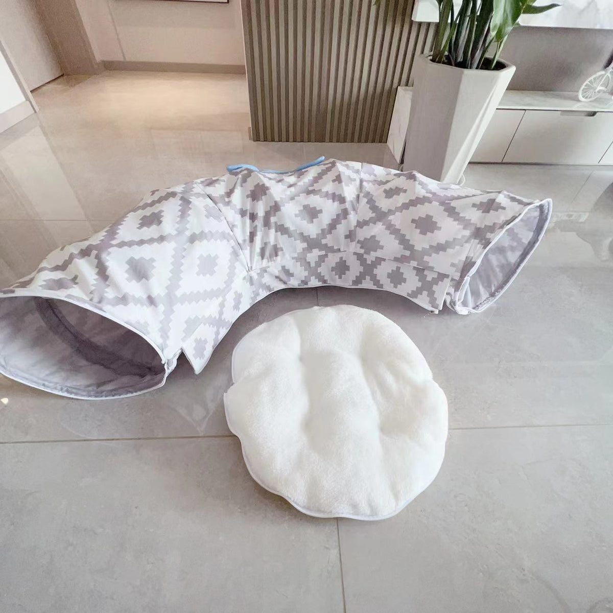 Jouet de chat pliable Tunnel plus grand diamètre
