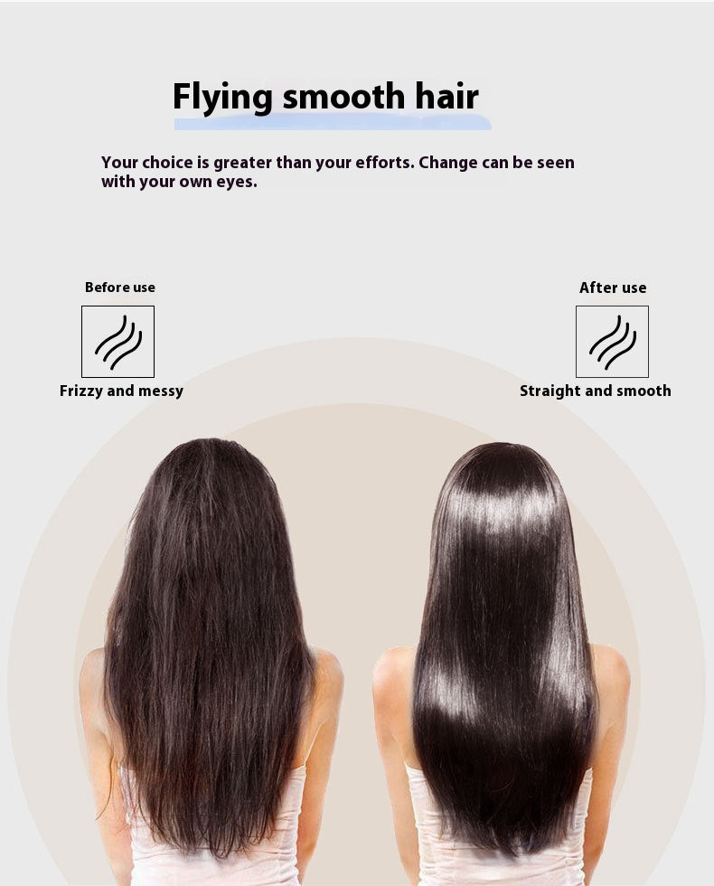 Lève-cheveux sans fil Comb droit et lisseur Lève-cheveux double usage