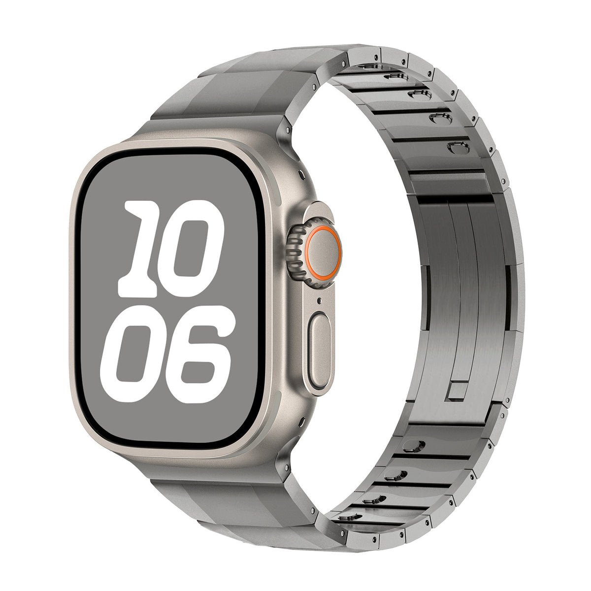 Bracelet de montres en acier inoxydable côté métal