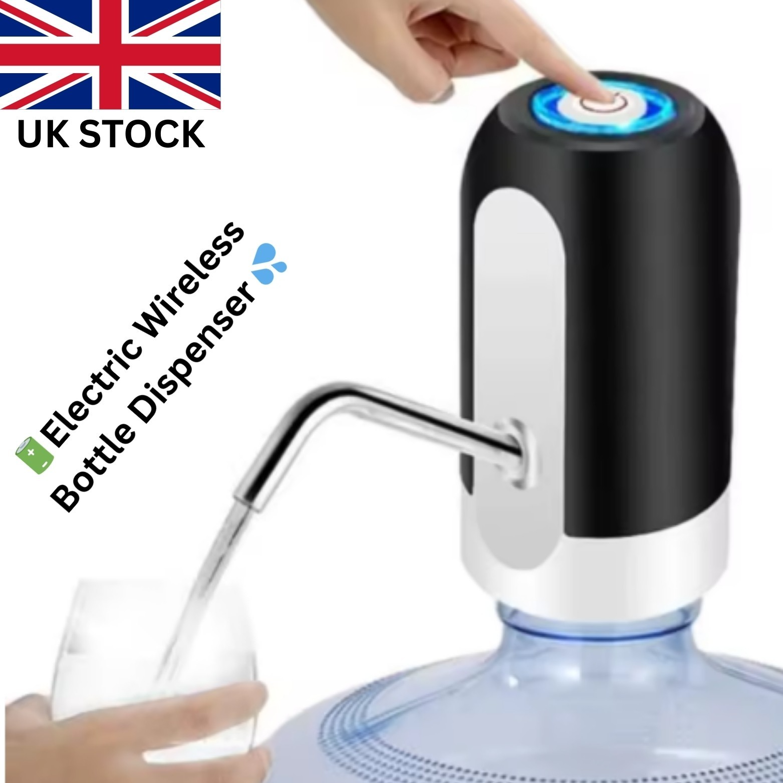 Bouteille électrique USB rechargeable Distributeur automatique d'eau potable