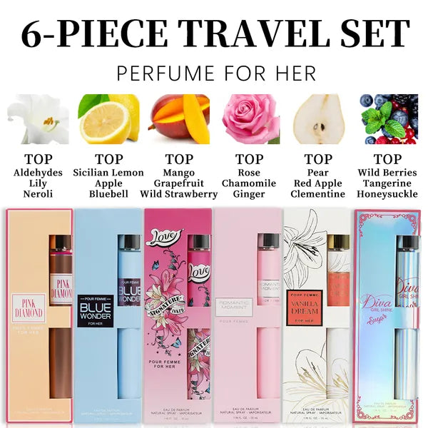 Ensemble de voyages 6pcs