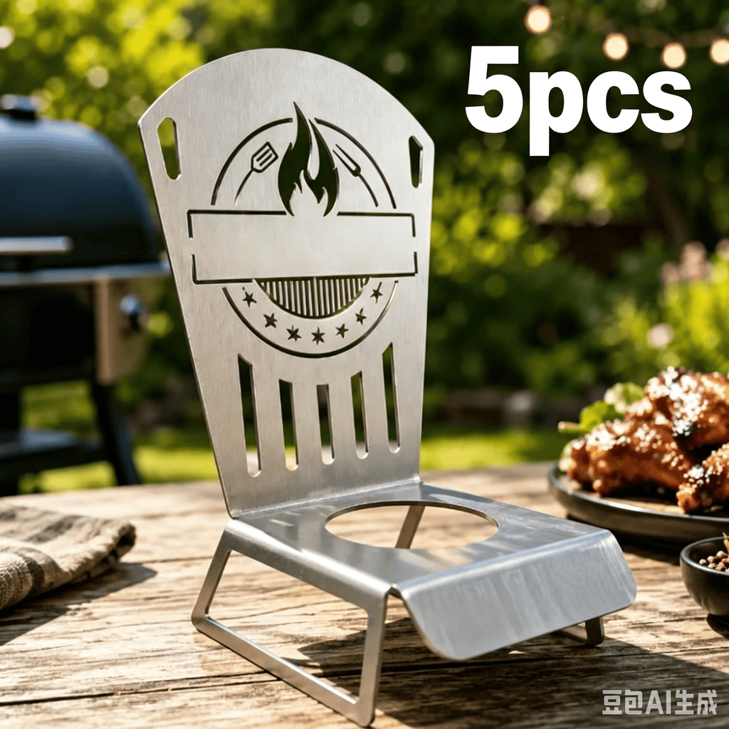 Chaise de poulet en conserve de bière pratique et portable