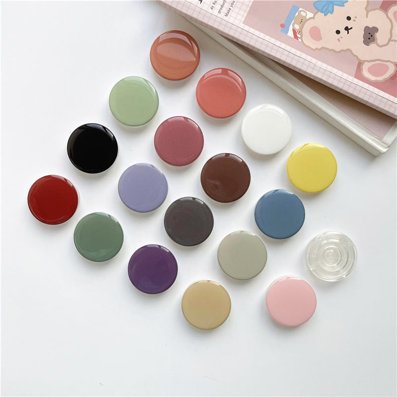 Solid Couleur transparent Epoxy Airbag Bracket Creative Lazy