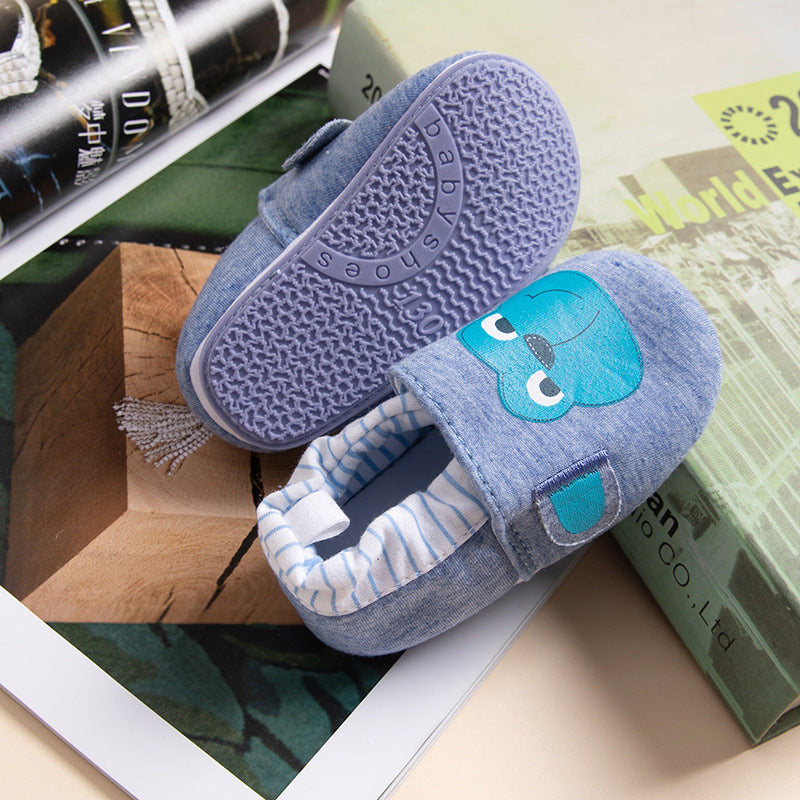 Bébé Soft Bottom Chaussures pour tout-petit 0-1-2 ans Vieux Garçons et Filles Mode Accueil Non-dérapant