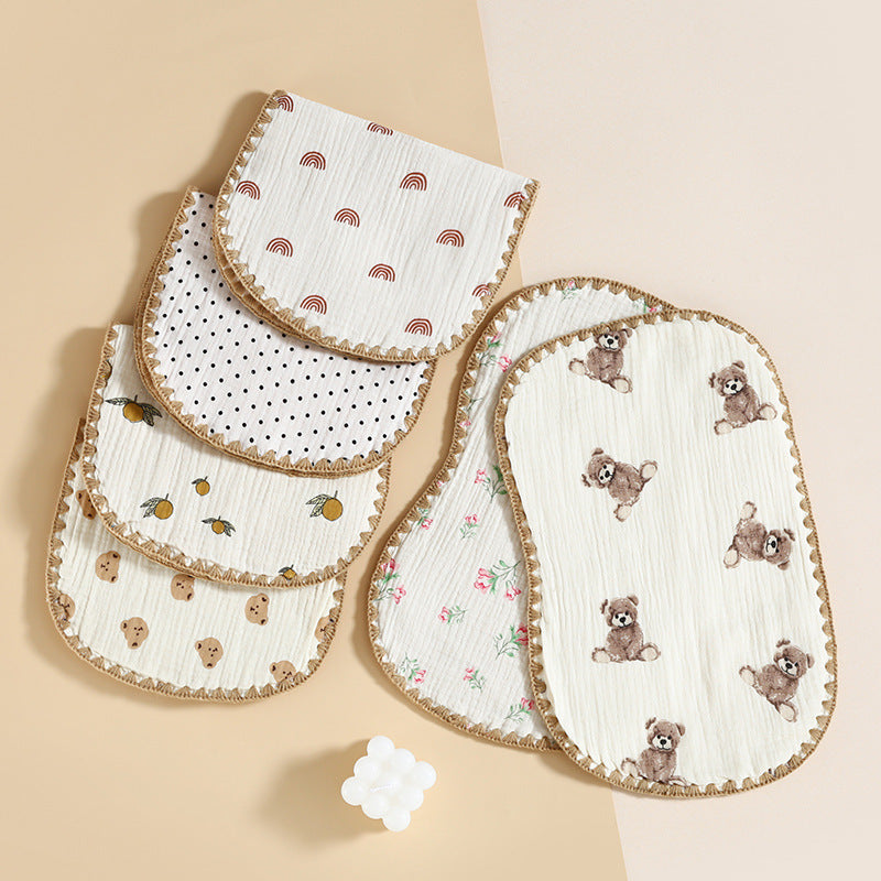 Oreiller plat en coton 10 couches bébé nouveau-né