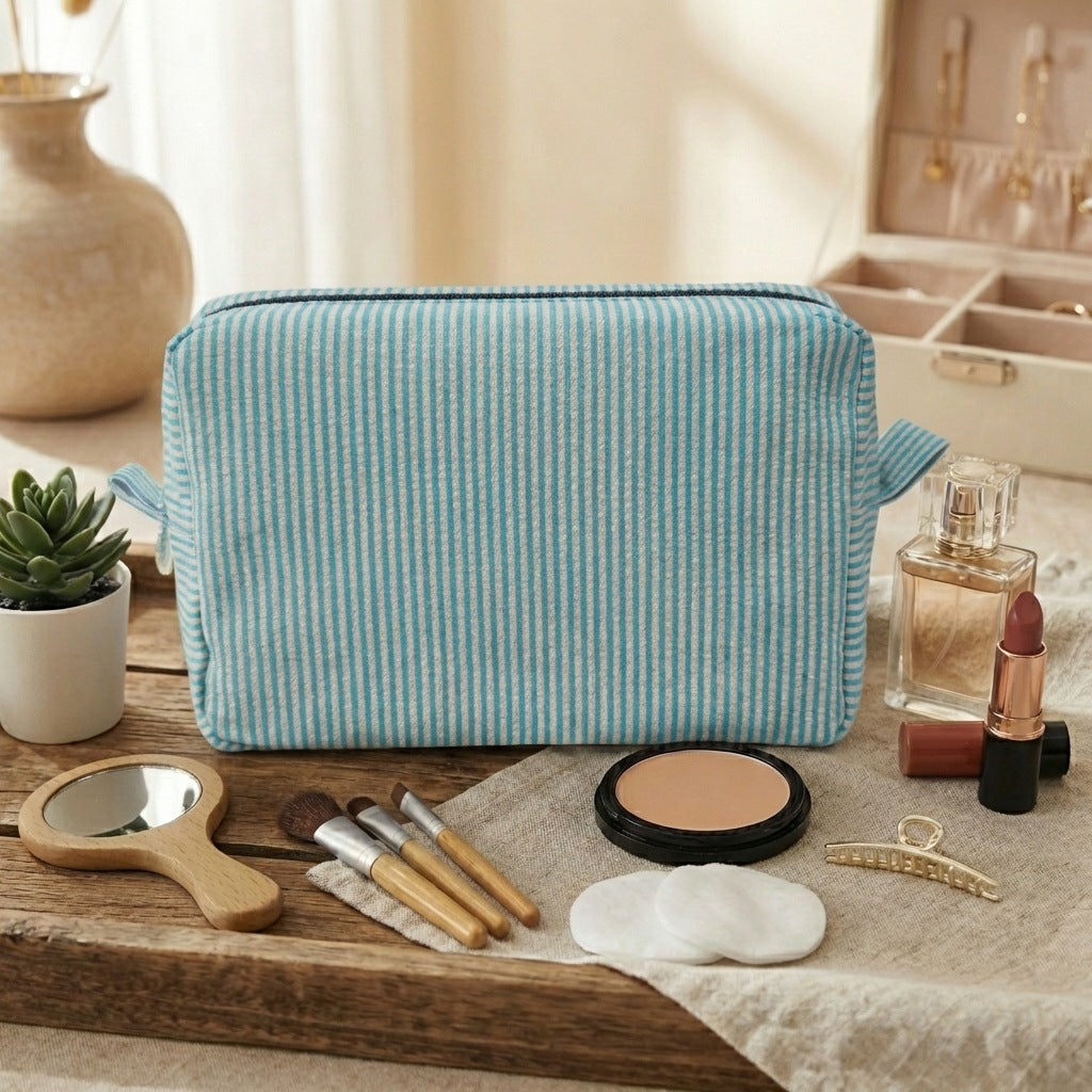 Brodé sac de toilette cadeau de demoiselle d'honneur