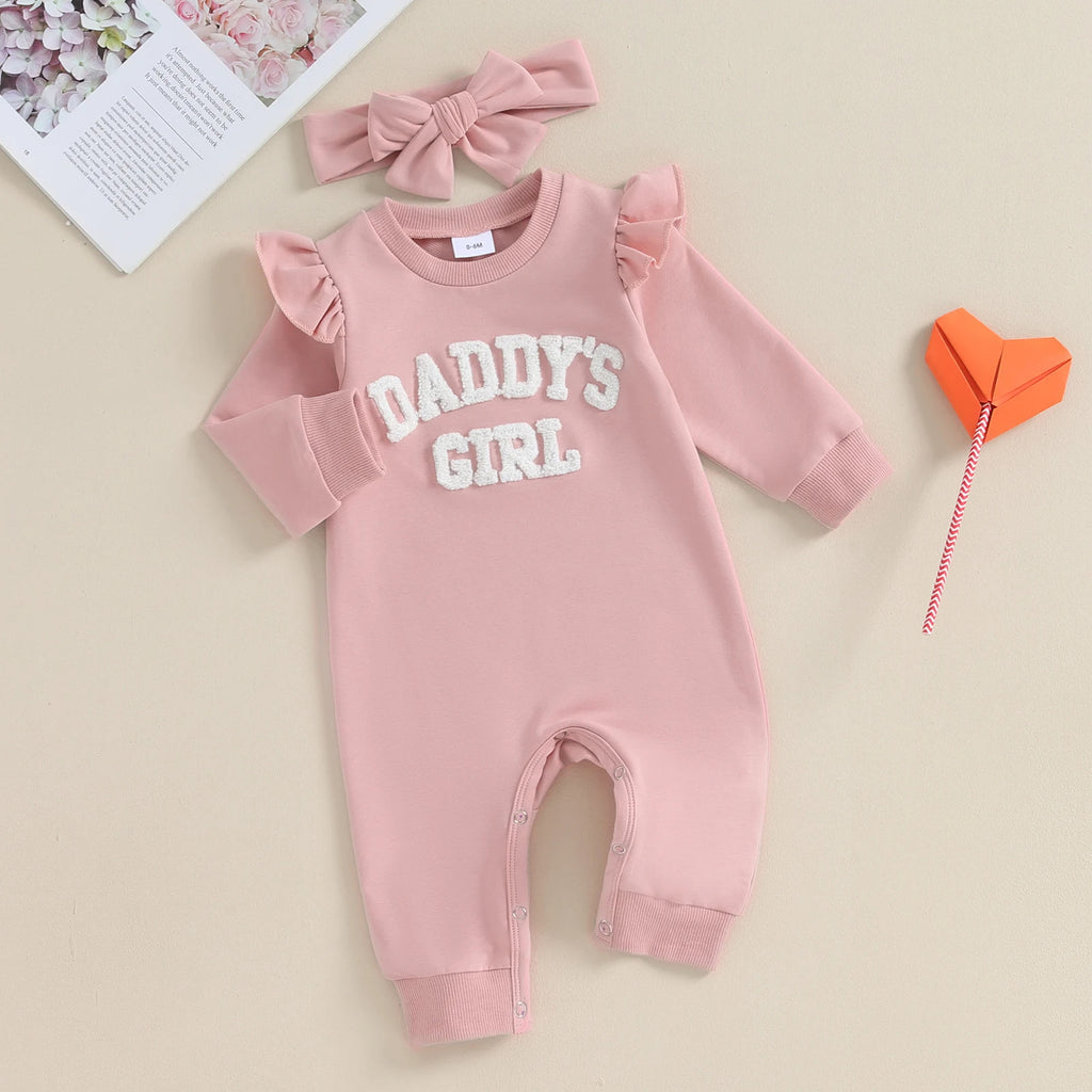 Mignon et doux floral Crawling and Growing Romper