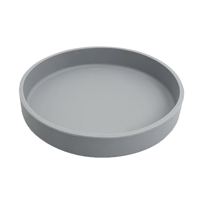 Silicone Cat Food Bowl Plats peu profonds Large Cats Bowls Kitty Plates Relief Whisker Fatigue
