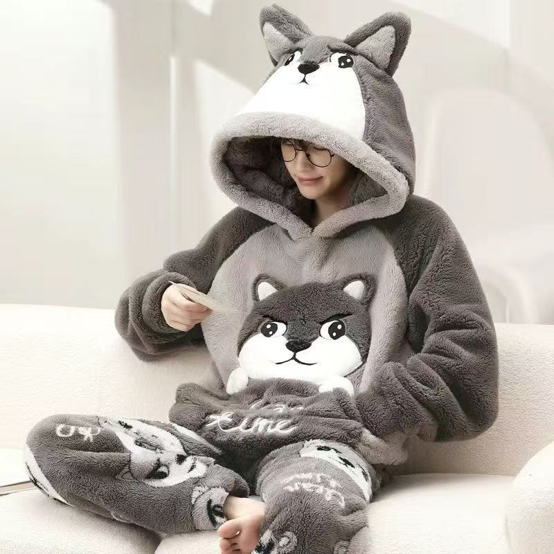 Ensemble de pyjama de dessin animé plus taille homme