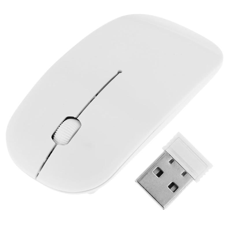 The wireless mouse is very thin