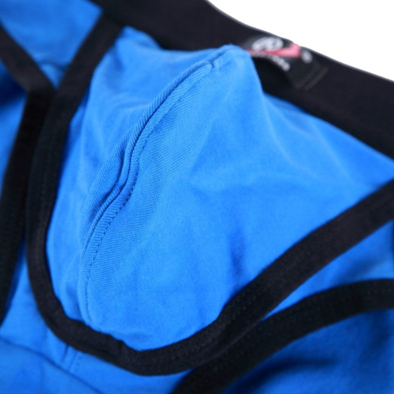 Sous-vêtements pour hommes Low Waist Cotton Solid Color Slips Triangle pour hommes