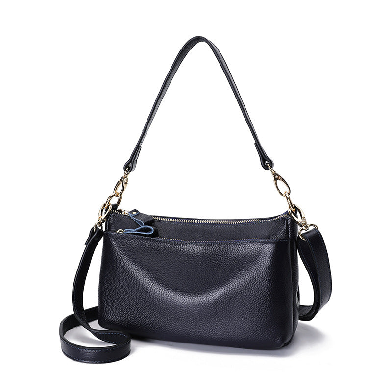 Sac de cow-hide à grains entiers pour femmes