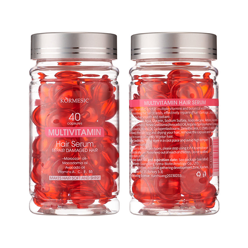 KORMESIC Multi-Vitamin Hair Essence for Export 1mlx40 Capsules Special Offer