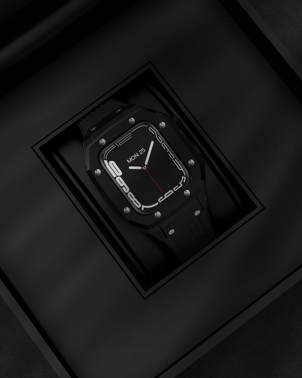 Montre avec revêtement de protection mécanique en alliage de zinc