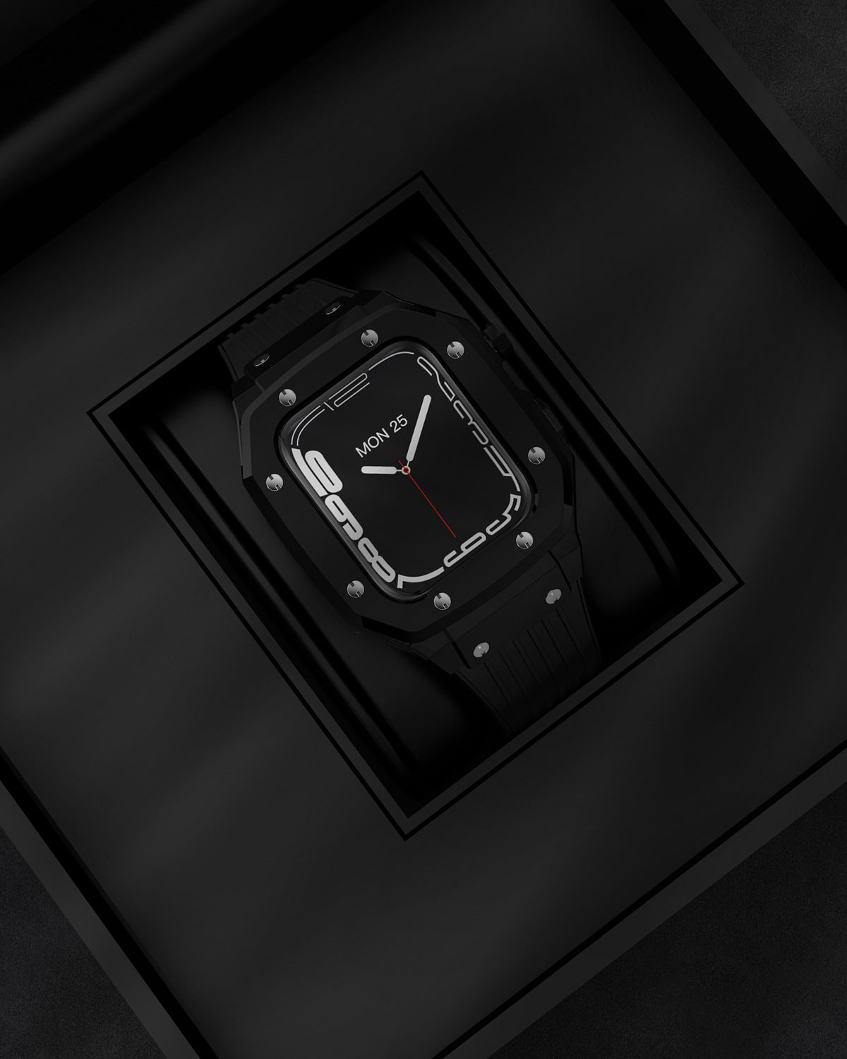 Montre avec revêtement de protection mécanique en alliage de zinc