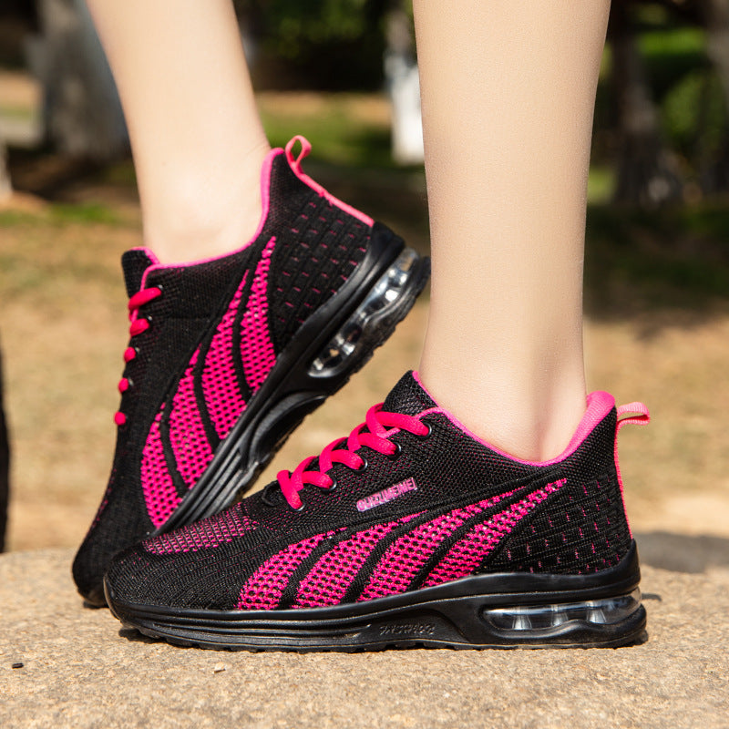 Mesh Femmes Respirant Chaussures Flying Woven Air Coussin