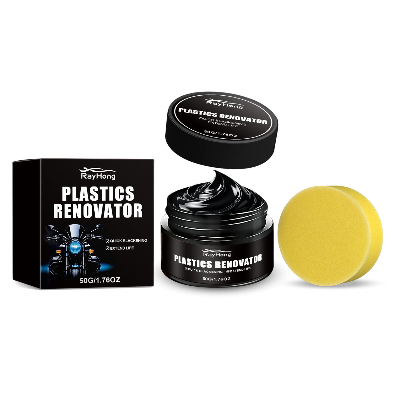 Pâte de rénovation pour pièces en plastique automobile