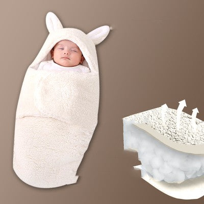 Bébé tenir le nouveau-né épaississant Wrap Swadle sac de couchage