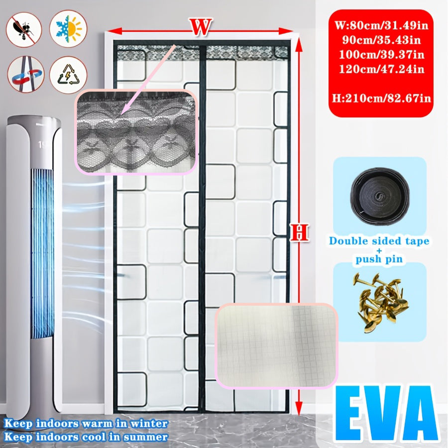 Magnetic EVA Air Conditioner Insulation Door Curtain