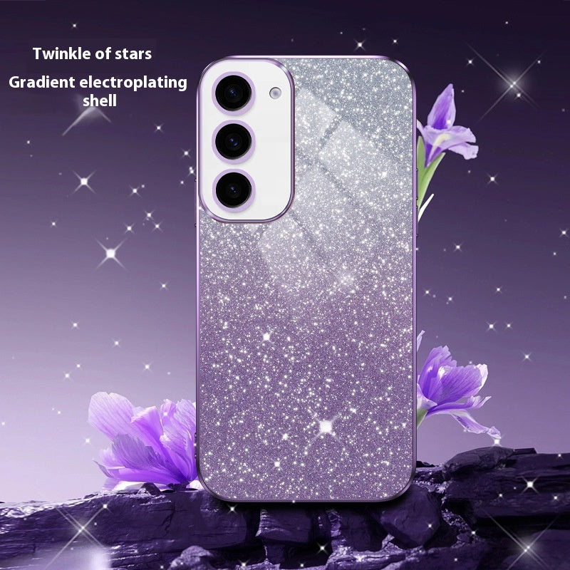 Couverture de protection graduée pour boîtier de téléphone électroplaçant