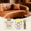 Crème de soins en cuir 1 00g-1 Brush-1box