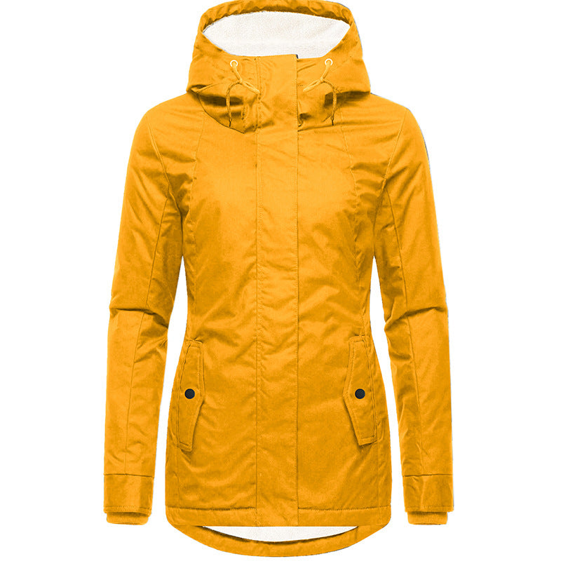 Veste à capuche polyvalente pour femme