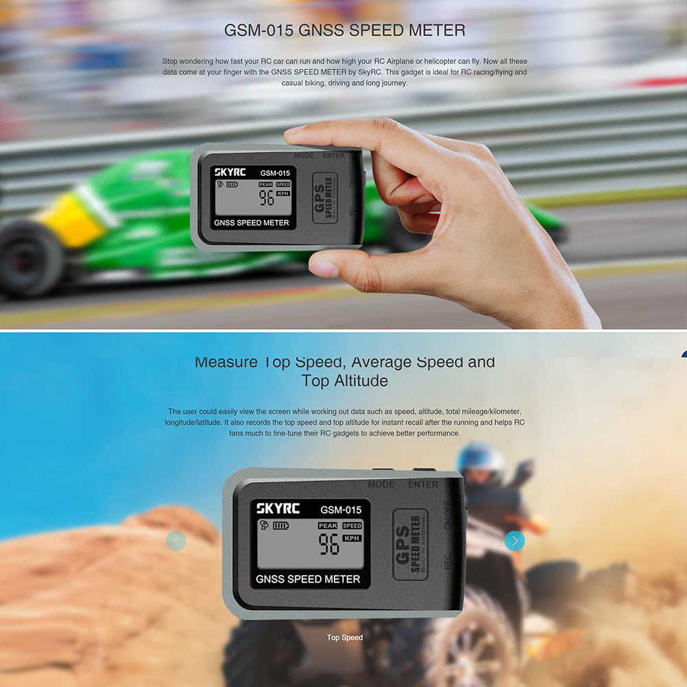 Compteur de vitesse GSM-015 GNSS