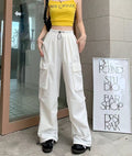 Pantalons de travail vintage de style américain pour hommes et femmes