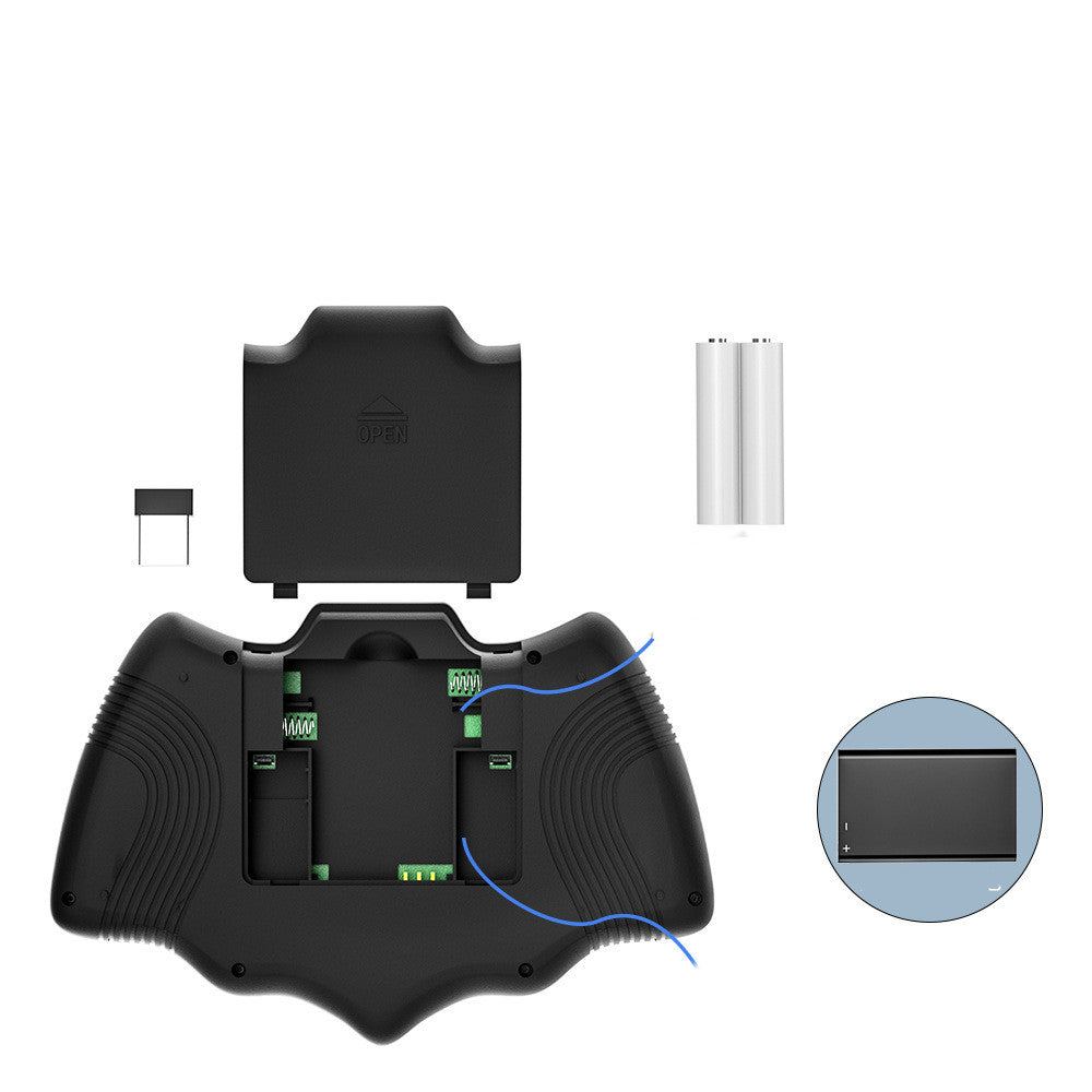 Télécommande sans fil mini souris de clavier volant V18