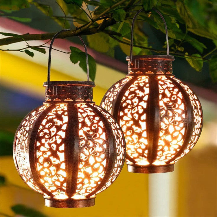 Retro Spherical Chandelier Atmosphere