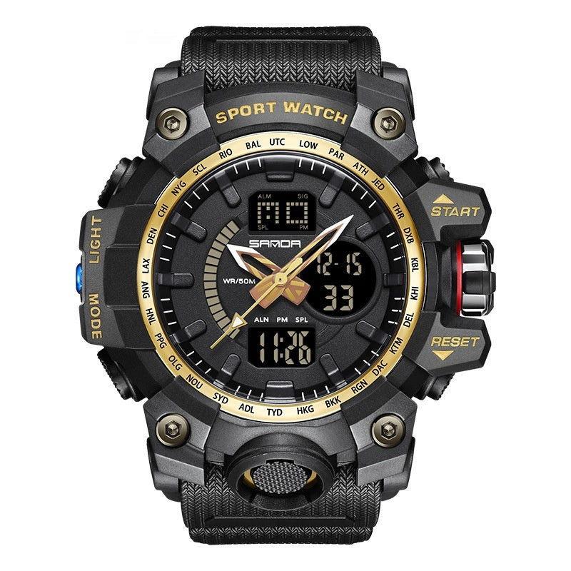 Électronique Jeunes Étudiant Mode Tendance Cool Montre pour hommes