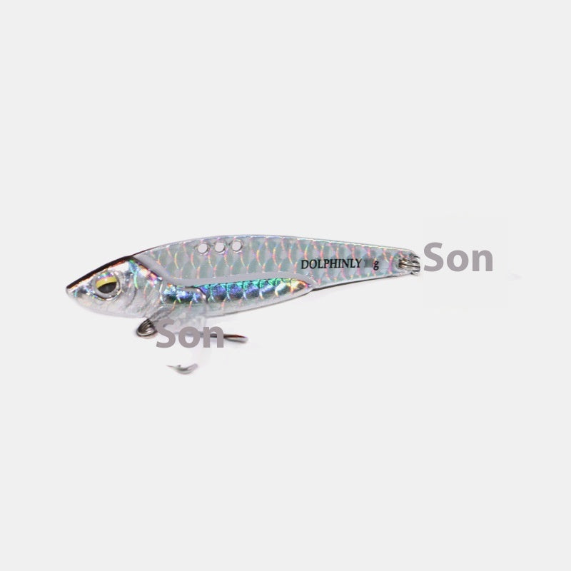 Dragon Dent VIB Lure Cuivre enduit de plomb VIB Tossing Sequins Metal