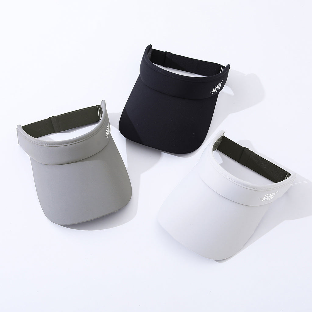 Lettre de couleur unie pour homme Shade solaire à large bord Chapeau ouvert polyvalent casual pour Com quotidien