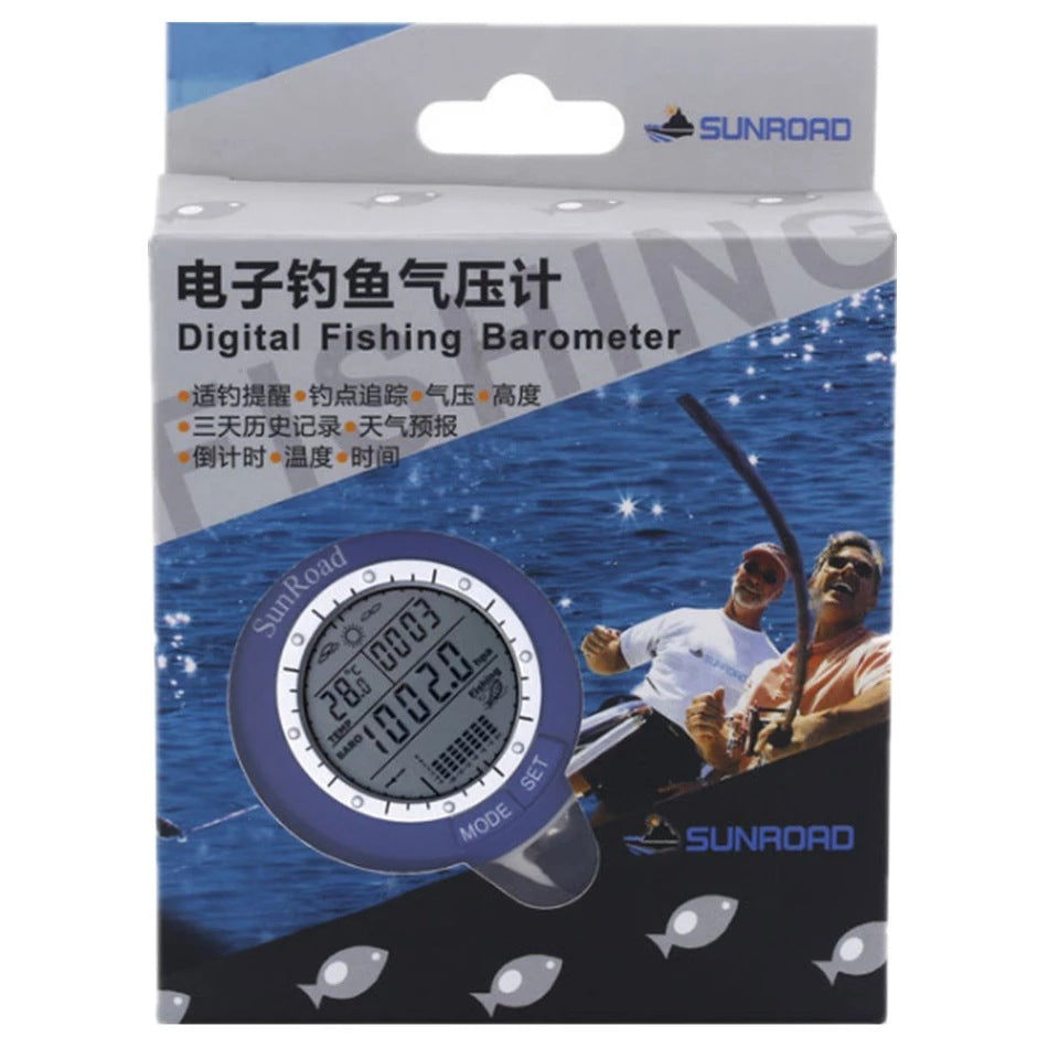 Baromètre de pêche Température Altimètre Altitudemètre