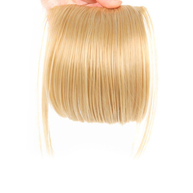 Femmes Side-swept Bangs avec clips capillaires Synthétique Européen et de style américain avec Sid