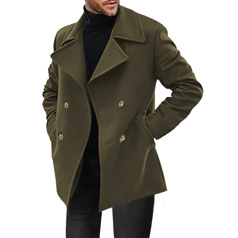 Arrivée Printemps & Automne Mid-long manteau pour les hommes pour les sites indépendants