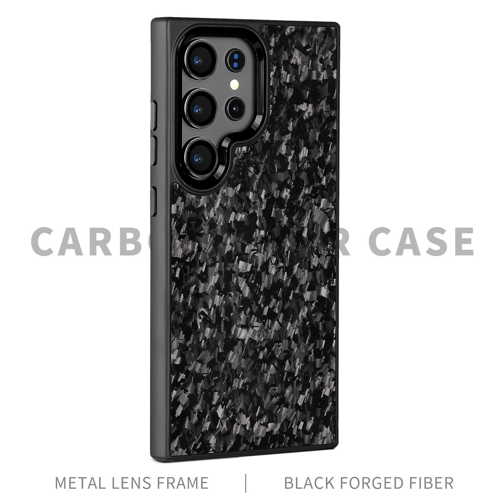 Boîtier de téléphone en fibre de carbone magnétique