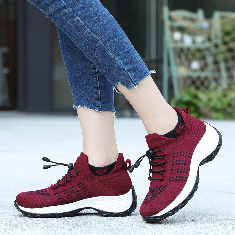 Chaussures Respirant Trendy Et Fashionable Chaussettes Légères Femmes Chaussures Athlétiques