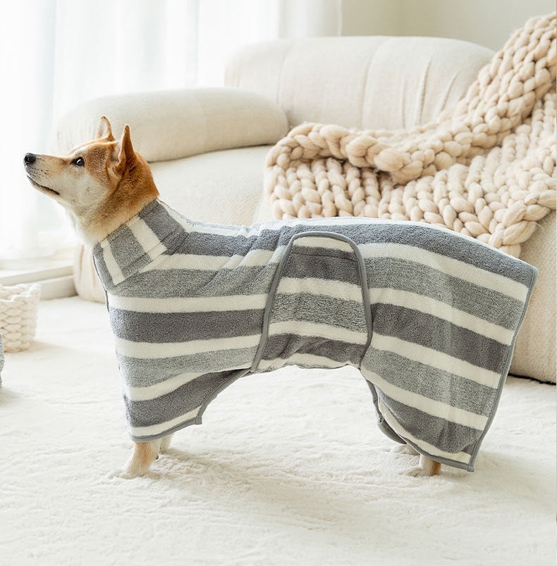 Robes de bain pour animaux de compagnie Vêtements de chien Serviettes de bain pour chats Vêtements pour animaux de compagnie
