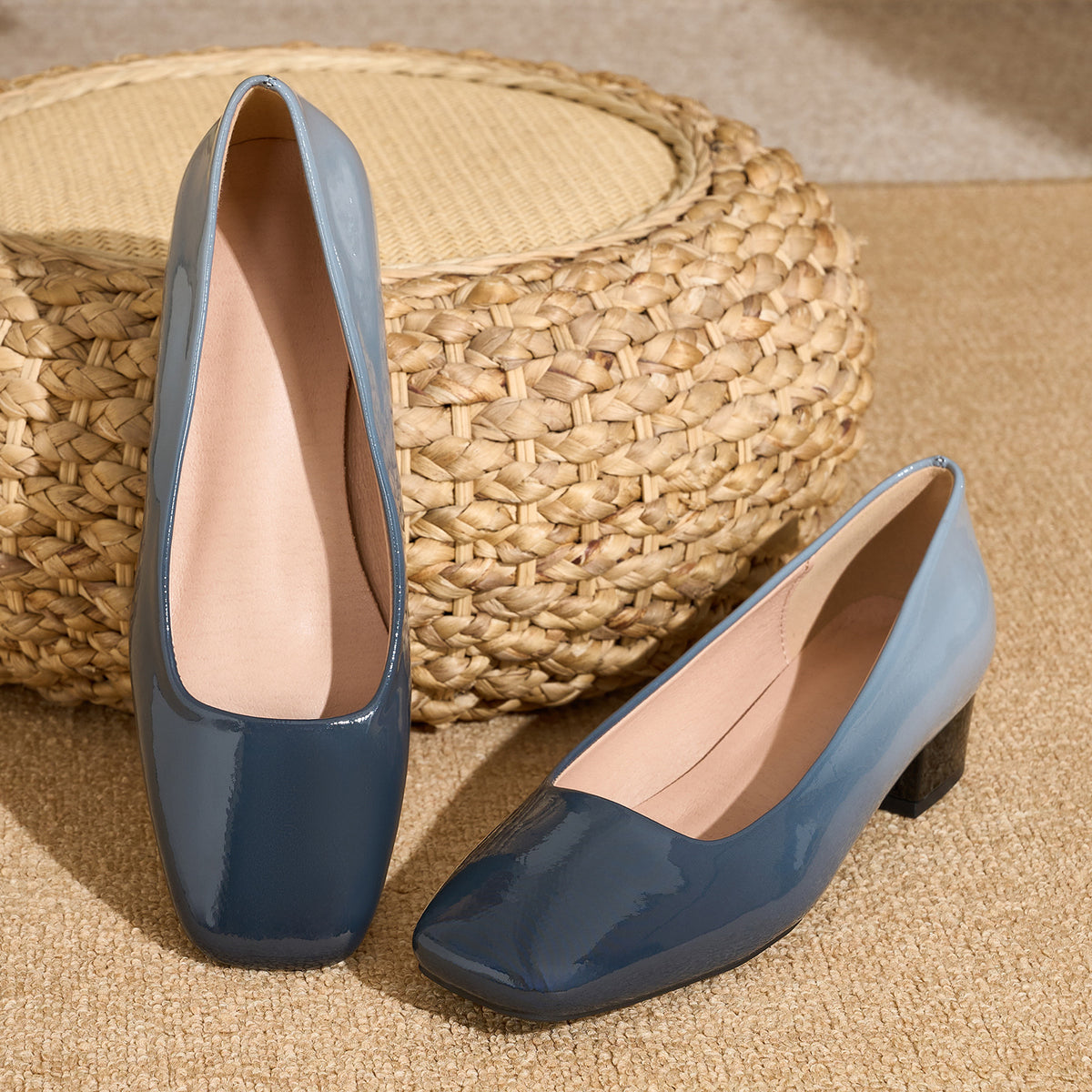 Gradient Couleur Elégantes Chaussures Haut Talon Pour Femmes