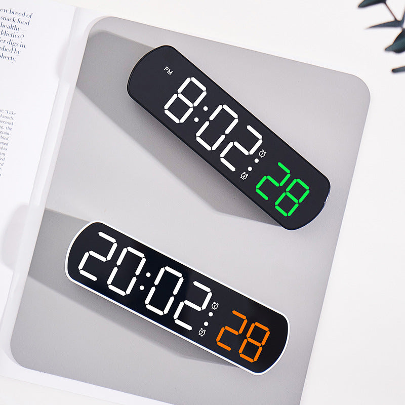Horloge LED multifonction avec température et seconde main