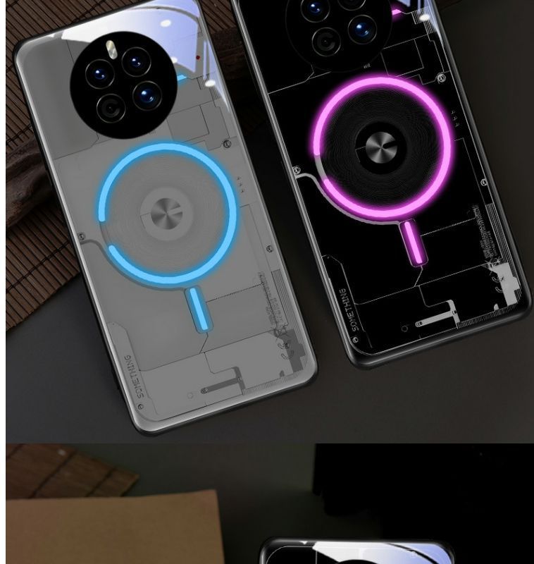 Cas de téléphone peint lumineux