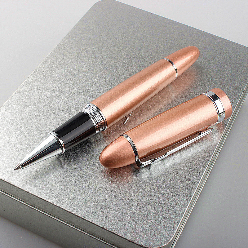 Bureau d'affaires métal signature Pearl perles rondes stylo à bille neutre
