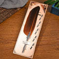 Stylo retro européen et américain personnalisé Cadeau trempé dans un stylo à eau