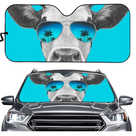 Voiture Sun Shield Arrêt avant écran solaire Chaleur Isolation Non-punching Rideau télescopique