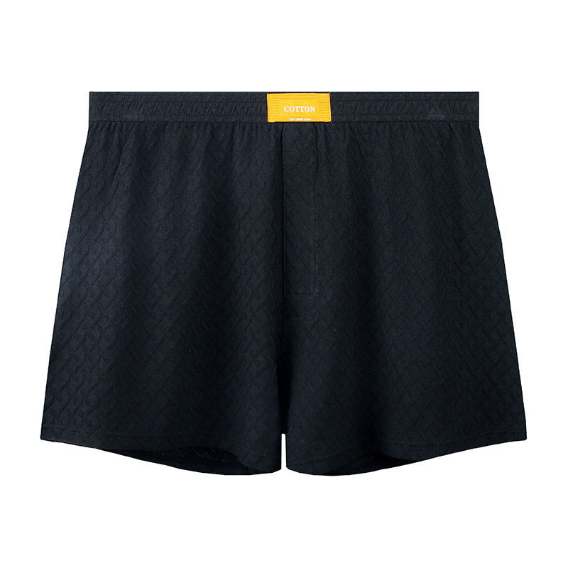 Hommes Solide-couleur Taille moyenne Texturé Boxer Slips