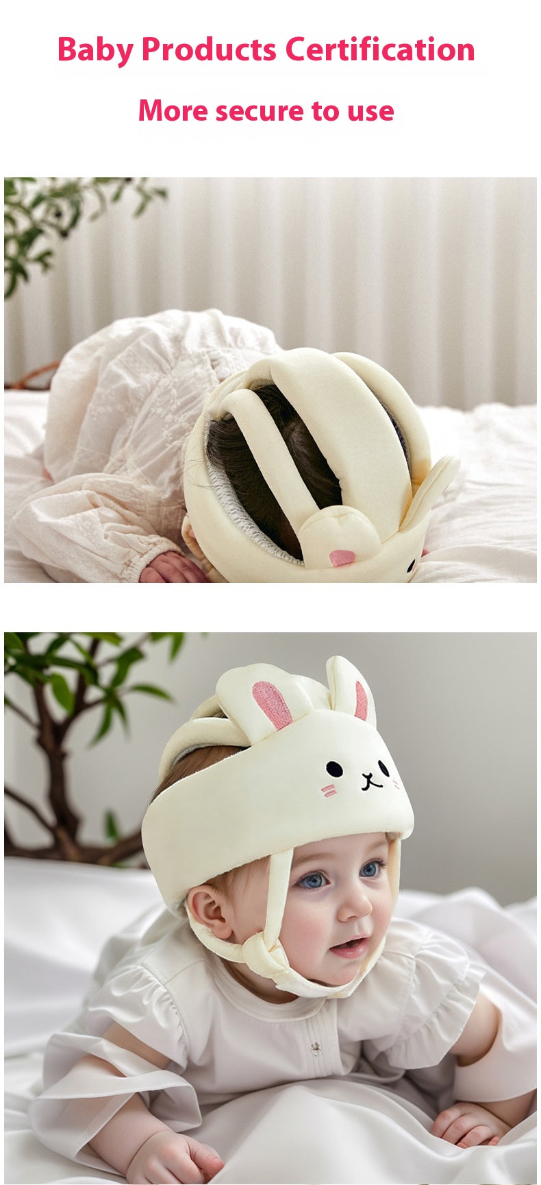 Bébé tout-petit Protection de la tête Chapeau anti-automne Mesh respirant