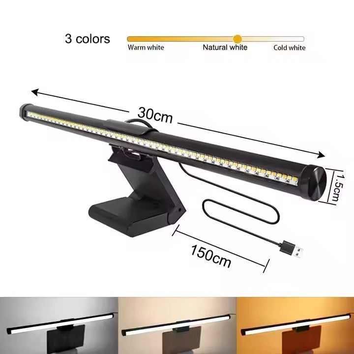 Lampe à écran de température de trois couleurs